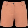 Bermuda chino mujer Peach 44 FR