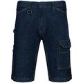 Bermuda denim multibolsillos hombre Blue Rinse 40 FR