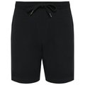 Bermuda felpa eco-responsable hombre Negro XS