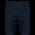 Bermuda de lino 100% para hombre Navy Blue 42 FR