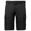 Bermuda multibolsillos hombre Black 40 FR