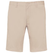 Bermuda chino hombre algodón Beige 38 FR