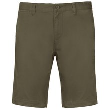 Bermuda chino hombre algodón Verde 46 FR