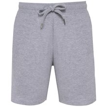 Bermuda felpa eco-responsable hombre Gris 3XL