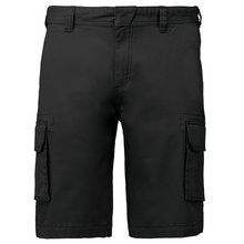 Bermuda multibolsillos hombre Black 38 FR