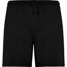 Bermuda Unisex Deportiva Negro S