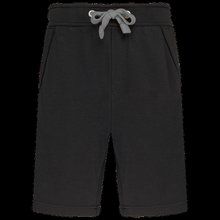 Bermuda unisex de felpa Black XS