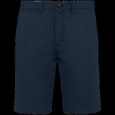 Bermuda chino algodón orgánico Navy Blue 44 FR