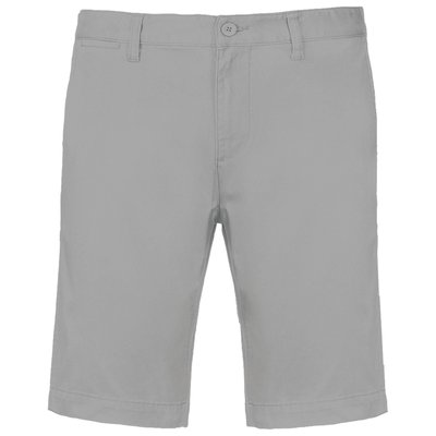 Bermuda chino hombre algodón Gris 40 FR