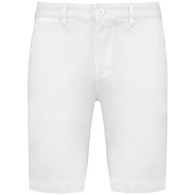 Bermuda chino hombre algodón White 50 FR