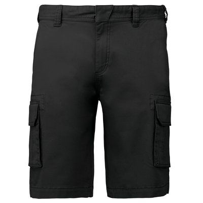 Bermuda multibolsillos hombre Black 38 FR