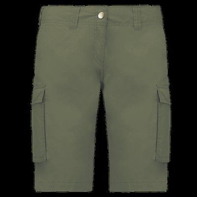 Bermuda multibolsillos ligera para chica Light khaki 34 FR