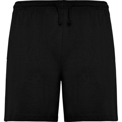 Bermuda Unisex Deportiva Negro S