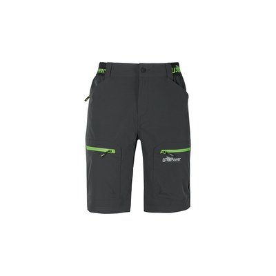 Bermudas elásticas multibolsillos Gris XS