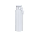 Bidón aluminio 650 ml blanco BPA sublimación