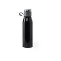 Bidón Aluminio 700ml Brillante Negro