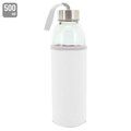 Bidón Cristal 500ml con Funda Neopreno BL