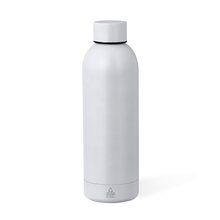 Bidón Acero Inox Mate 500ml Térmico Blanco