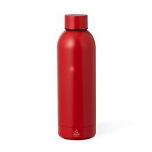 Bidón Acero Inox Mate 500ml Térmico Rojo