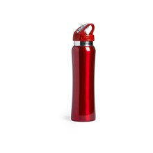 Bidón de Acero Libre de BPA 800ml Rojo