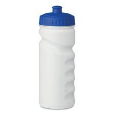 Bidón deportivo en PE con empuñadura de 500ml Azul