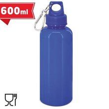 Bidón PS 600ml con Mosquetón Azul Royal