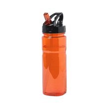 Bidón Tritán con Cánula 650ml Naranja