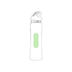 Bidón de Acero Libre de BPA 800ml | Cara A Centrado