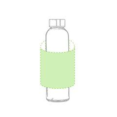 Bidón Sublimación Cristal 500ml | Alrededor del bidón