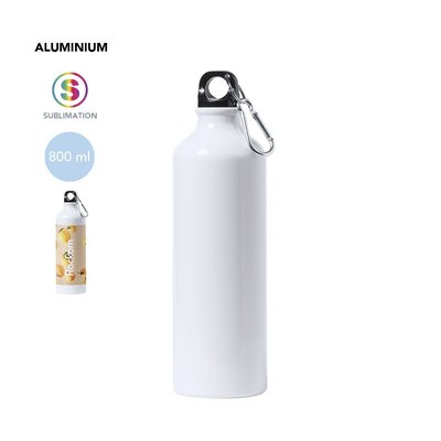 Bidón aluminio 800ml para sublimación