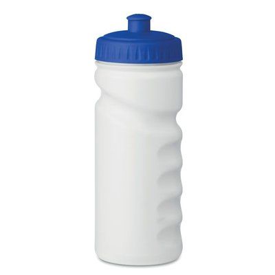 Bidón deportivo en PE con empuñadura de 500ml Azul