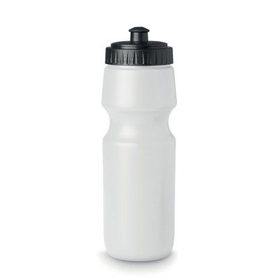 Bidón deportivo personalizado de plástico sin BPA (700 ml) Blanco