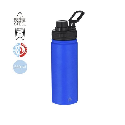 Bidón térmico acero reciclado 550ml con dosificador