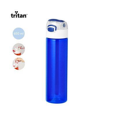 Bidón de Tritan 650 ml Tapa con resorte