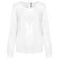 Blusa ligera manga larga Off White 44 FR