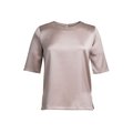 Blusa stretch fácil de planchar Gris 14 UK