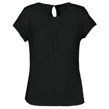 Blusa fluida mujer Negro 34 FR