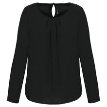 Blusa ligera manga larga Negro 40 FR