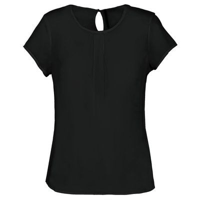 Blusa fluida mujer Black 34 FR