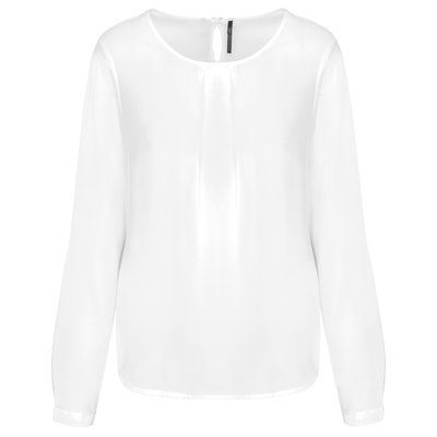 Blusa ligera manga larga Off White 44 FR