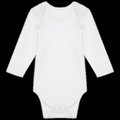 Body de algodón para bebé White 12M