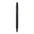 Bolígrafo negro ideal para grabado láser a color con puntero a juego Oro
