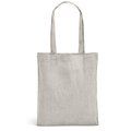 Bolsa 140g/m² Algodón y Poliéster Reciclado Gris Claro