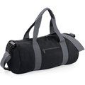 Bolsa Barril Poliéster 600D Black / Graphite Grey