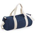 Bolsa Barril Poliéster 600D French Navy / Off White