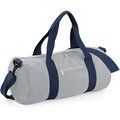 Bolsa Barril Poliéster 600D Light Grey / French Navy