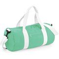 Bolsa Barril Poliéster 600D Mint Green / White