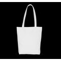 Bolsa clásica de algodón reciclado Blanco