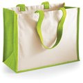 Bolsa clásica de yute Apple Green