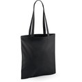 Bolsa de compra asas largas hombro Black